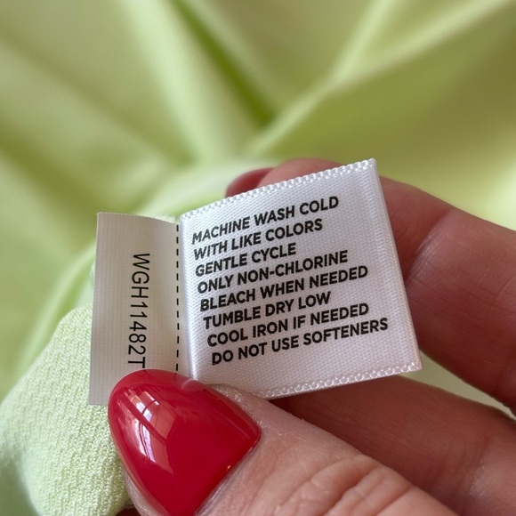 Walter Hagen Women’s Clubhouse Scalloped Polo Golf Shirt Performance Lime L NWT - Picture 8 of 8